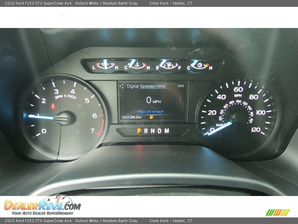 2020 Ford F150 STX SuperCrew 4x4 Oxford White / Medium Earth Gray Photo #13