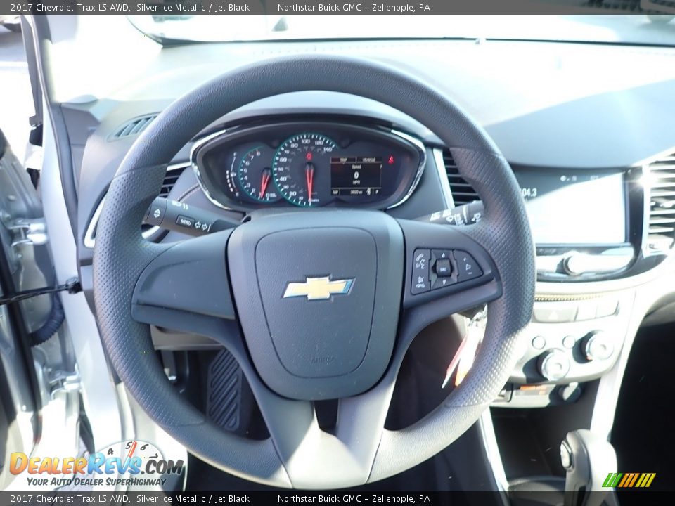2017 Chevrolet Trax LS AWD Silver Ice Metallic / Jet Black Photo #24