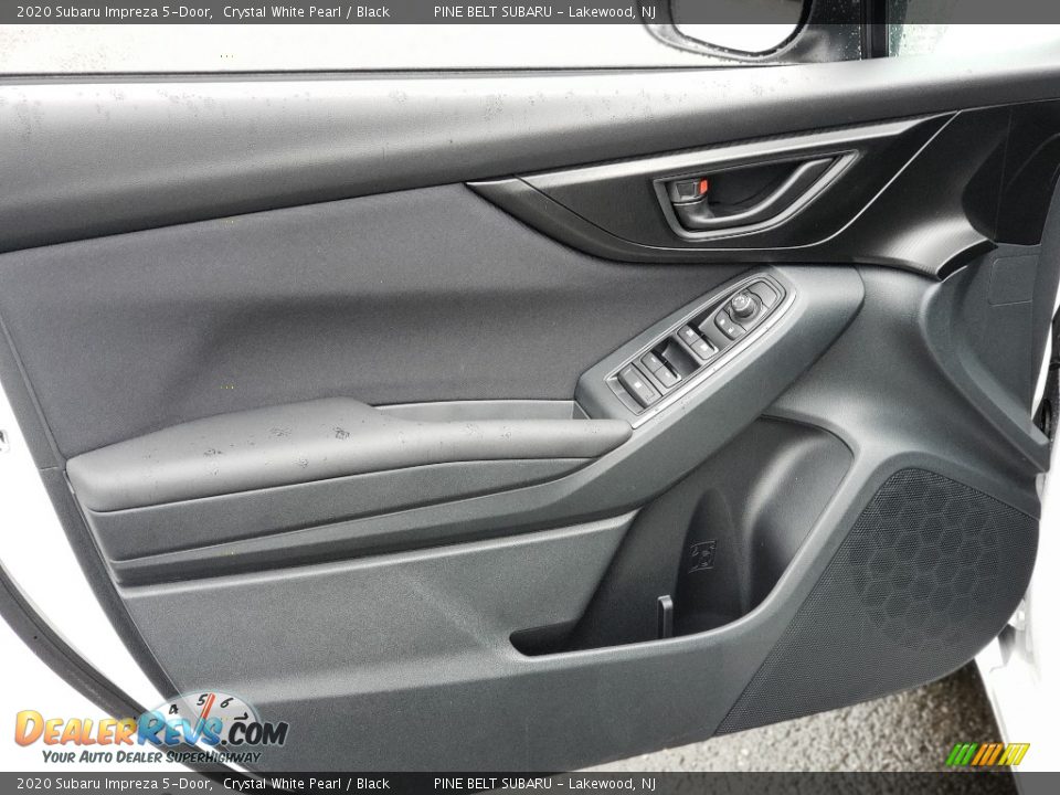 2020 Subaru Impreza 5-Door Crystal White Pearl / Black Photo #12