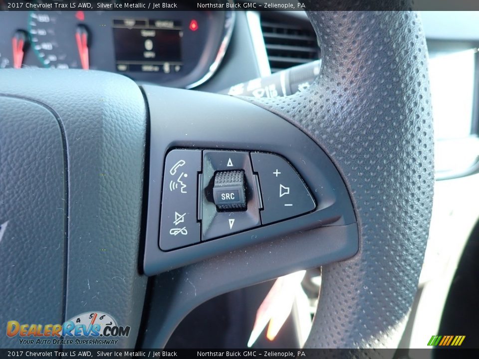 2017 Chevrolet Trax LS AWD Silver Ice Metallic / Jet Black Photo #25