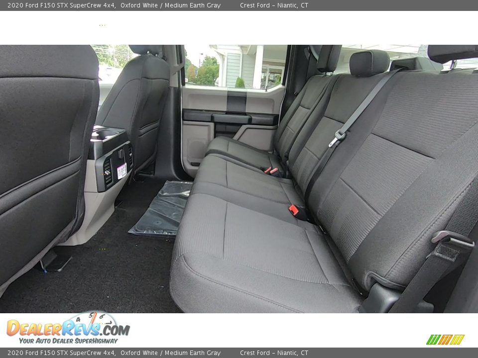 2020 Ford F150 STX SuperCrew 4x4 Oxford White / Medium Earth Gray Photo #17