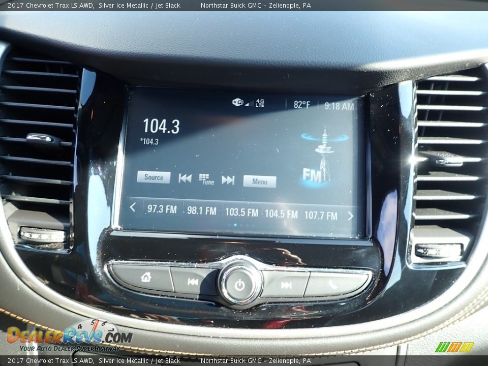 2017 Chevrolet Trax LS AWD Silver Ice Metallic / Jet Black Photo #26