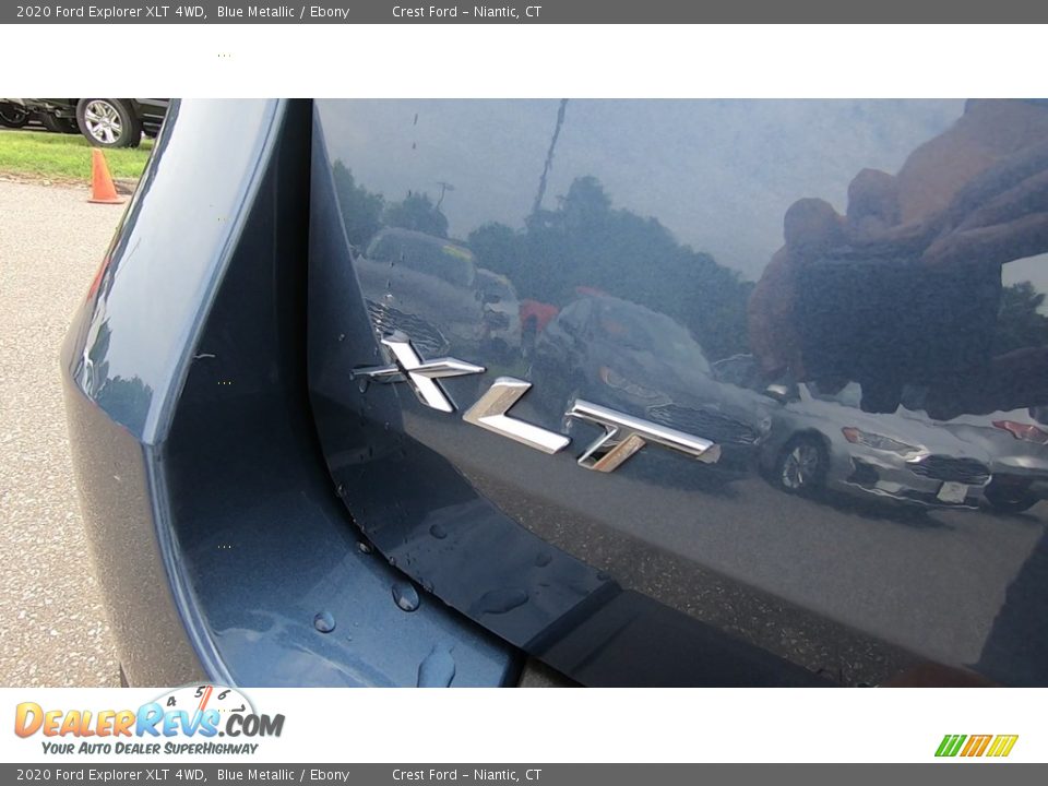 2020 Ford Explorer XLT 4WD Blue Metallic / Ebony Photo #9