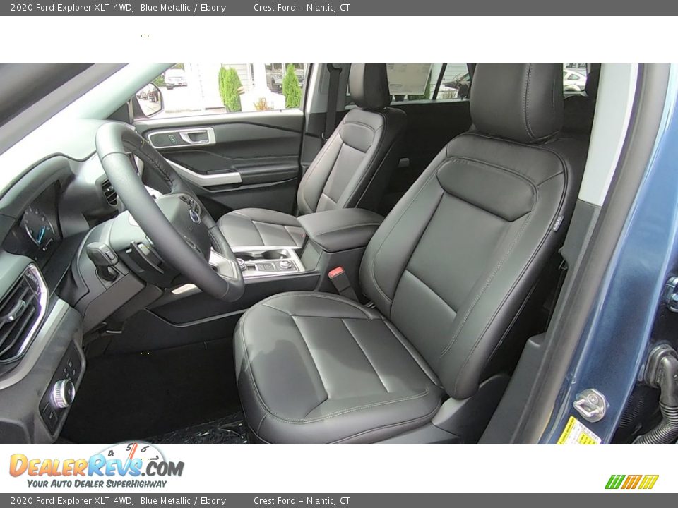 2020 Ford Explorer XLT 4WD Blue Metallic / Ebony Photo #11