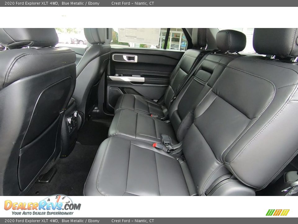 2020 Ford Explorer XLT 4WD Blue Metallic / Ebony Photo #17