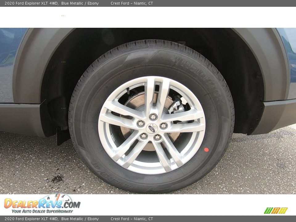2020 Ford Explorer XLT 4WD Blue Metallic / Ebony Photo #19
