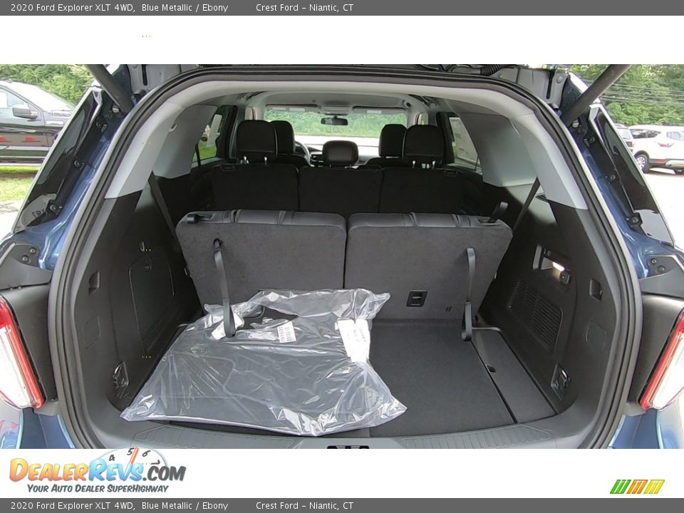 2020 Ford Explorer XLT 4WD Blue Metallic / Ebony Photo #20