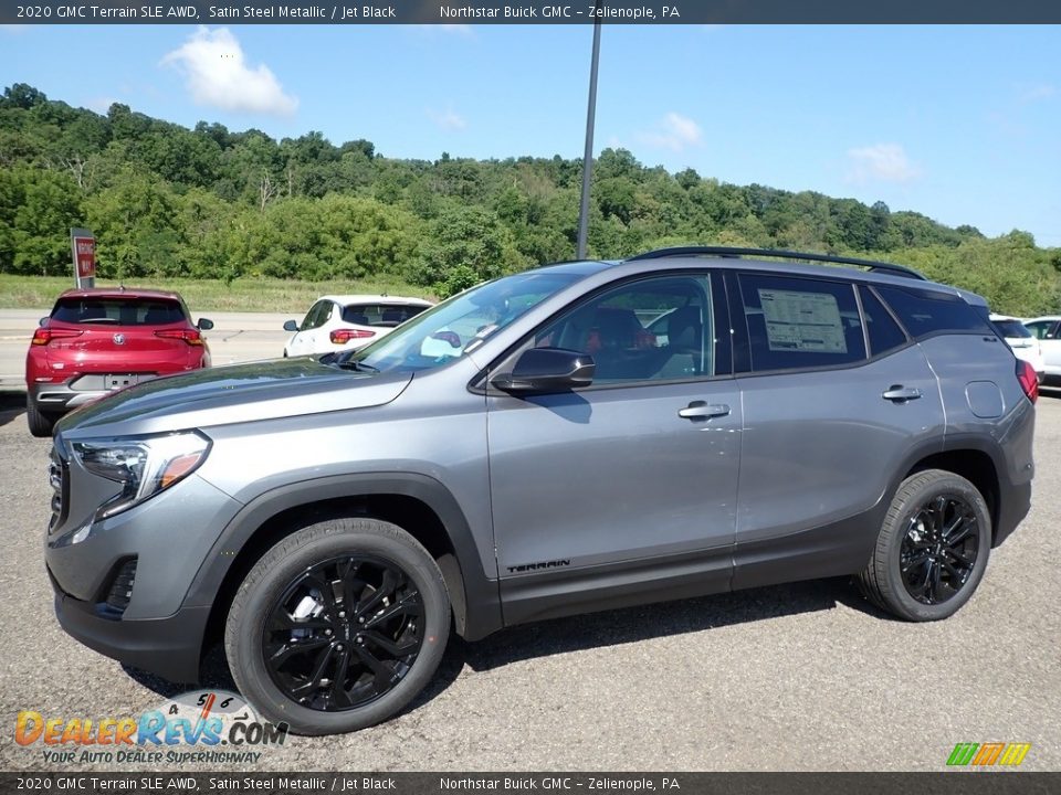 2020 GMC Terrain SLE AWD Satin Steel Metallic / Jet Black Photo #1