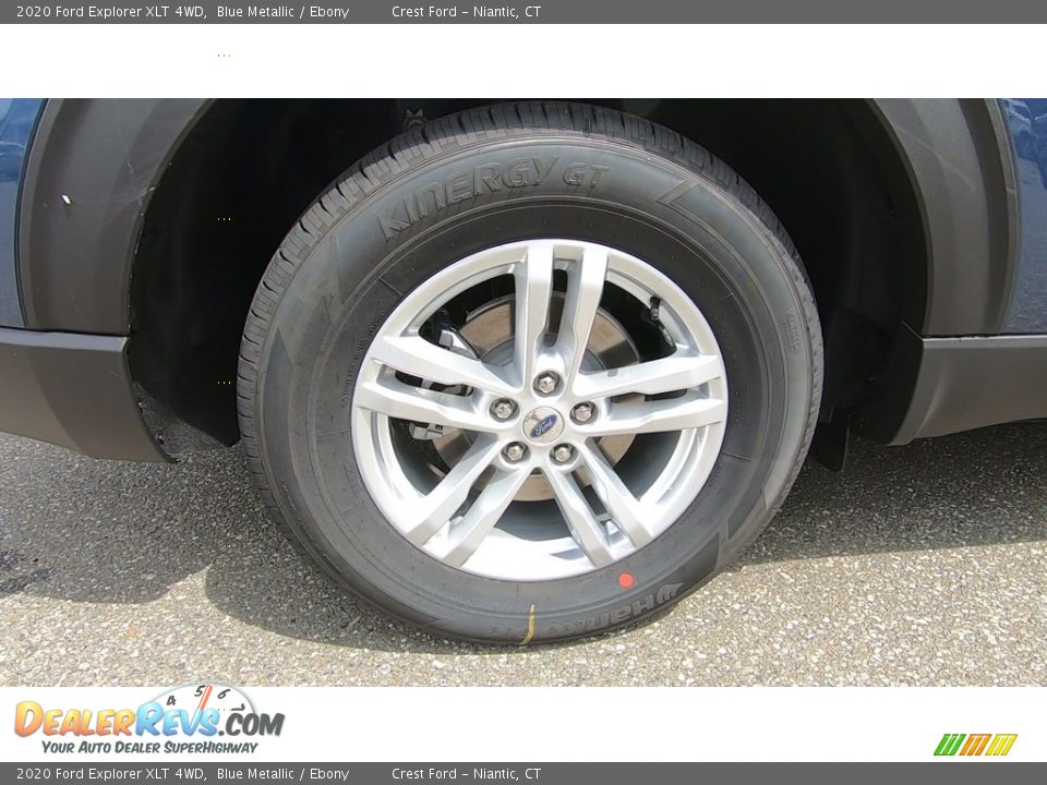 2020 Ford Explorer XLT 4WD Blue Metallic / Ebony Photo #21