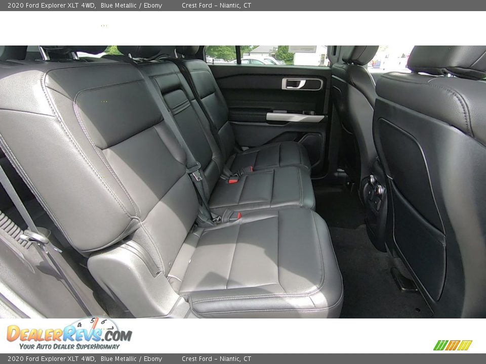2020 Ford Explorer XLT 4WD Blue Metallic / Ebony Photo #22