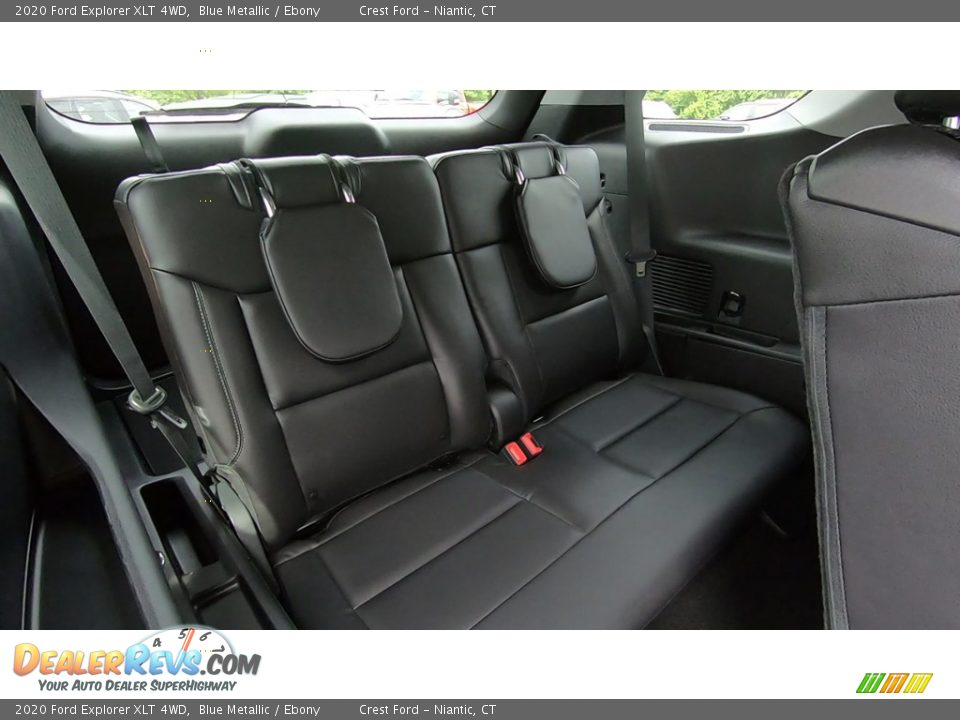 2020 Ford Explorer XLT 4WD Blue Metallic / Ebony Photo #23