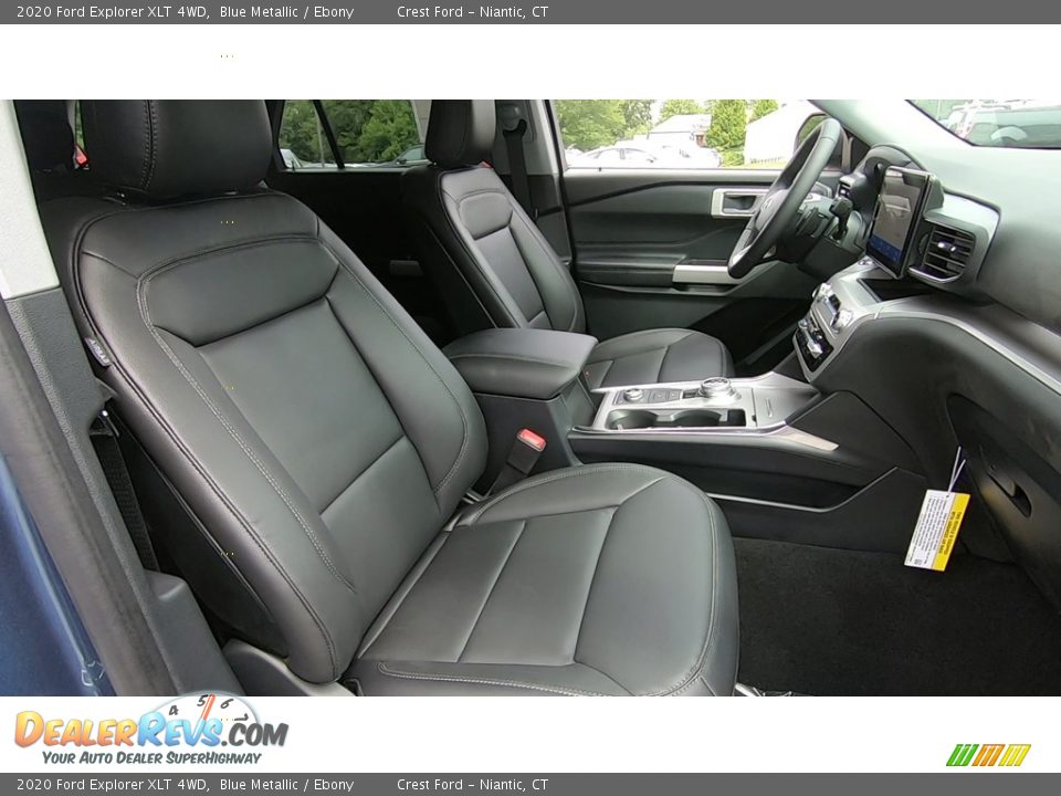 2020 Ford Explorer XLT 4WD Blue Metallic / Ebony Photo #24