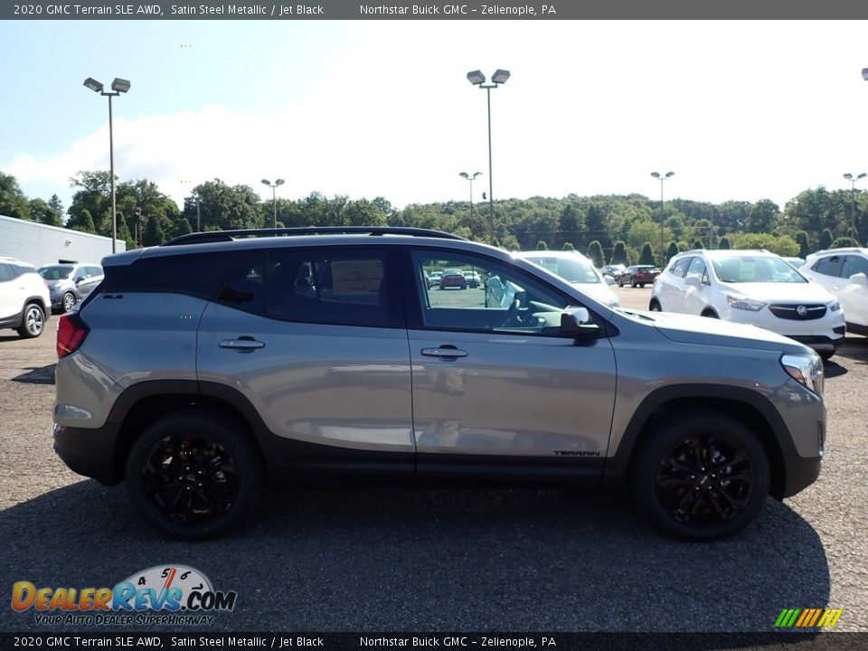 2020 GMC Terrain SLE AWD Satin Steel Metallic / Jet Black Photo #4