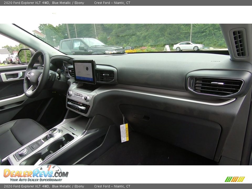 2020 Ford Explorer XLT 4WD Blue Metallic / Ebony Photo #25