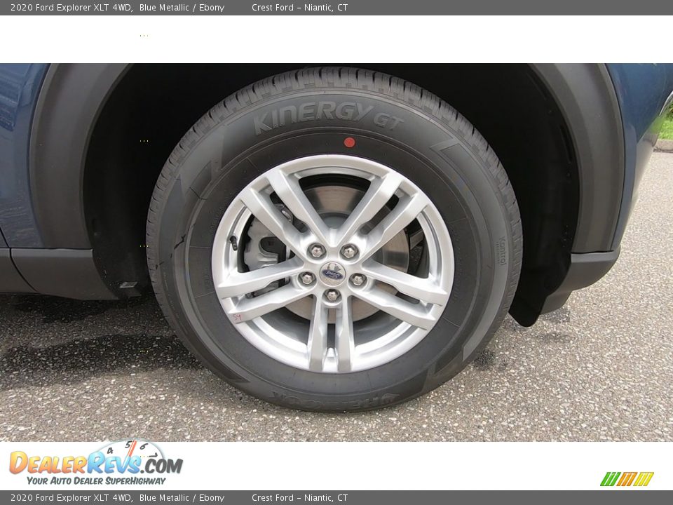 2020 Ford Explorer XLT 4WD Blue Metallic / Ebony Photo #26