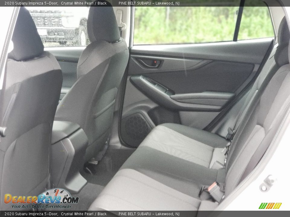 2020 Subaru Impreza 5-Door Crystal White Pearl / Black Photo #9