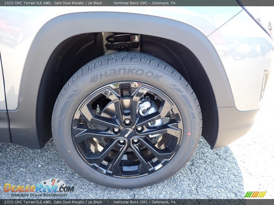 2020 GMC Terrain SLE AWD Satin Steel Metallic / Jet Black Photo #10