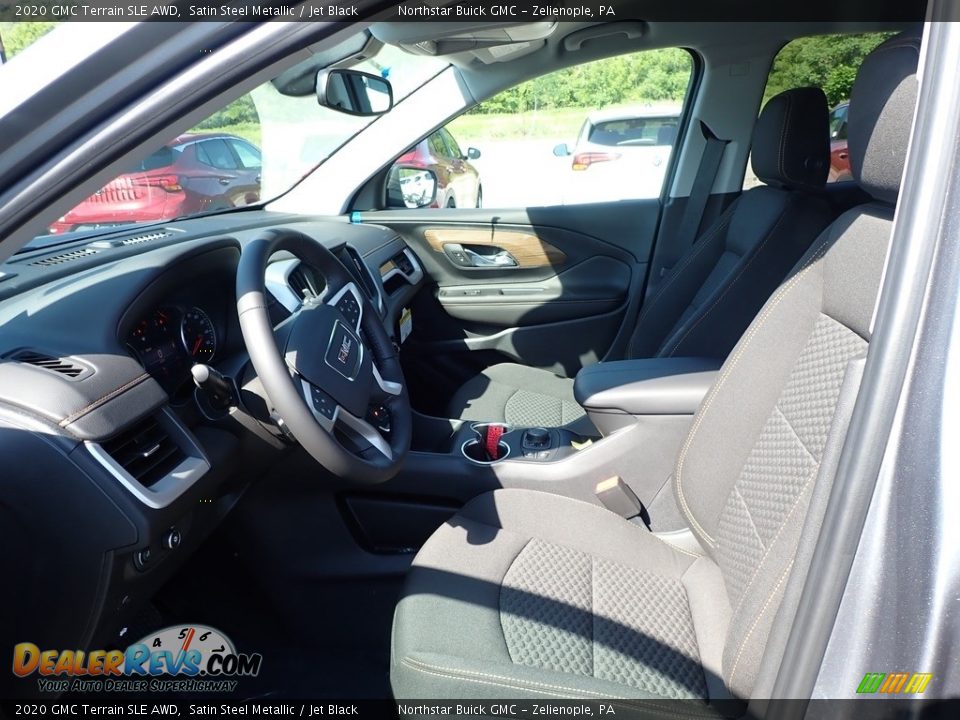 2020 GMC Terrain SLE AWD Satin Steel Metallic / Jet Black Photo #13