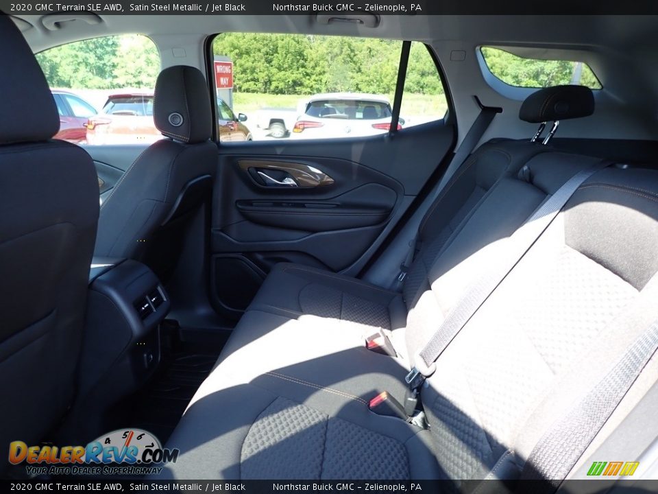 2020 GMC Terrain SLE AWD Satin Steel Metallic / Jet Black Photo #14