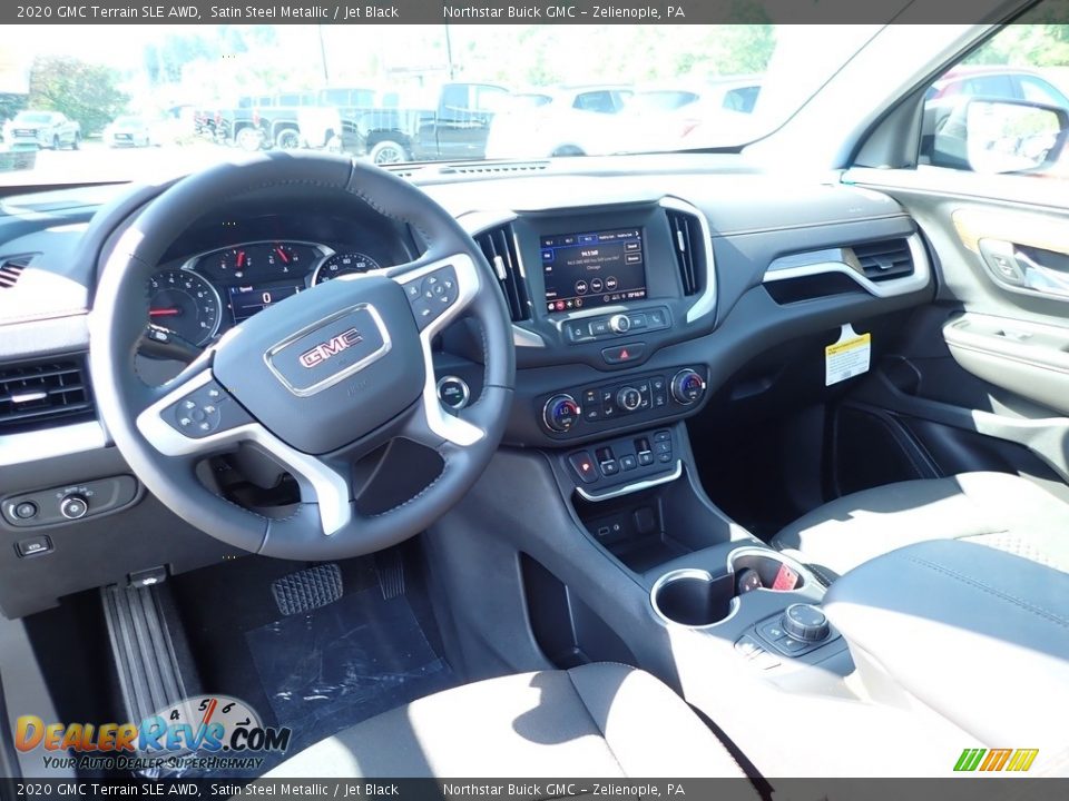 2020 GMC Terrain SLE AWD Satin Steel Metallic / Jet Black Photo #15