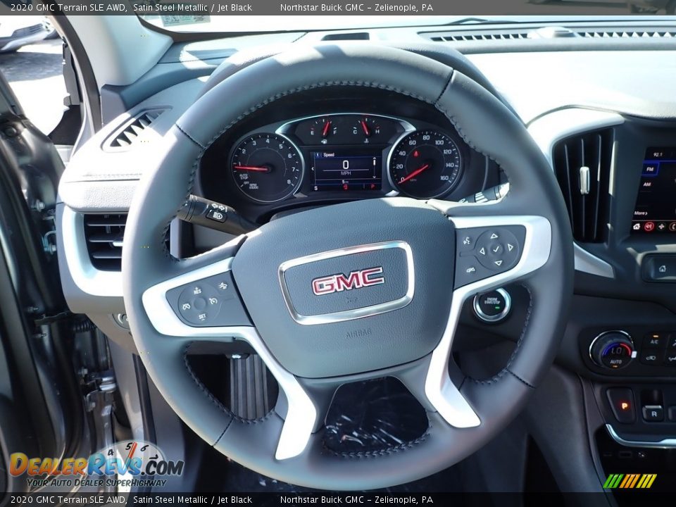 2020 GMC Terrain SLE AWD Satin Steel Metallic / Jet Black Photo #17