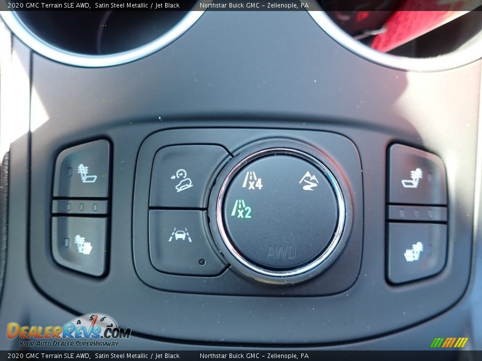 2020 GMC Terrain SLE AWD Satin Steel Metallic / Jet Black Photo #20