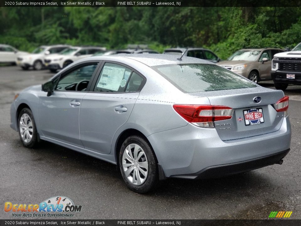 2020 Subaru Impreza Sedan Ice Silver Metallic / Black Photo #6