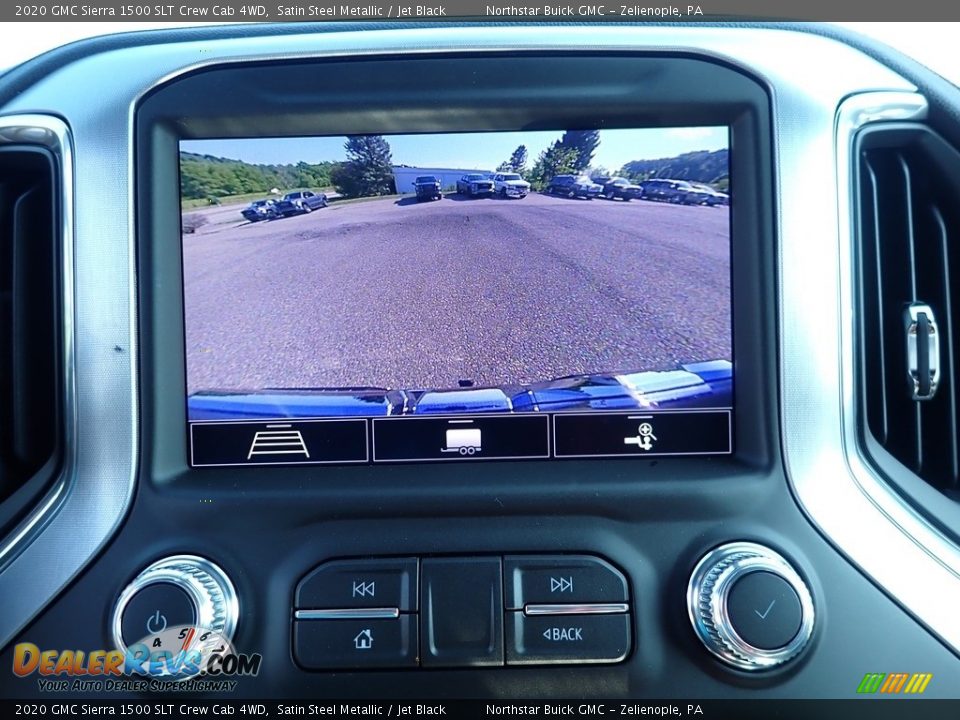 2020 GMC Sierra 1500 SLT Crew Cab 4WD Satin Steel Metallic / Jet Black Photo #19