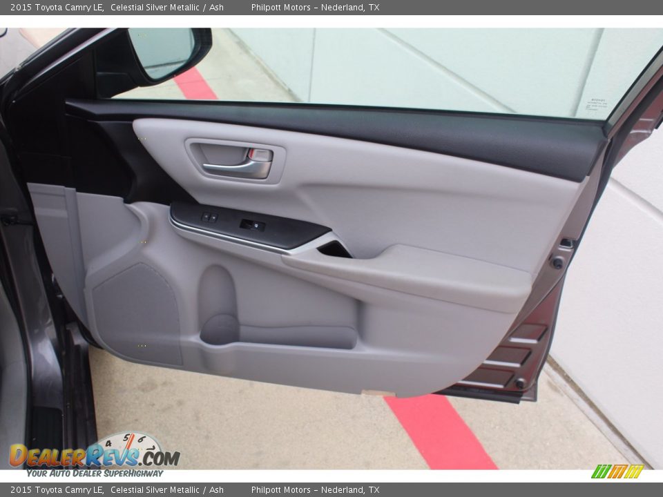 2015 Toyota Camry LE Celestial Silver Metallic / Ash Photo #26