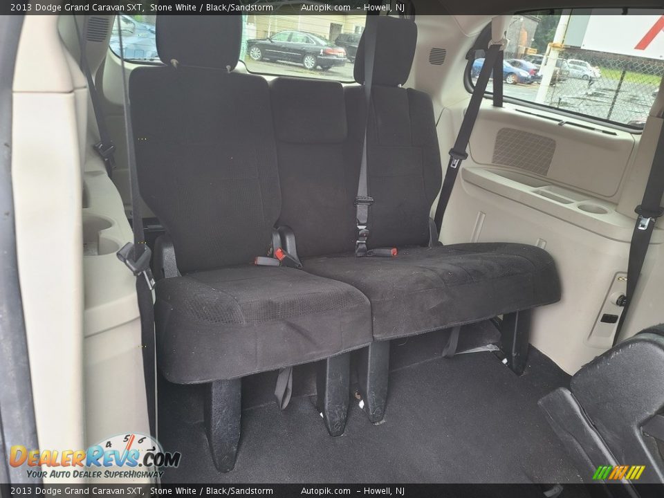 2013 Dodge Grand Caravan SXT Stone White / Black/Sandstorm Photo #14