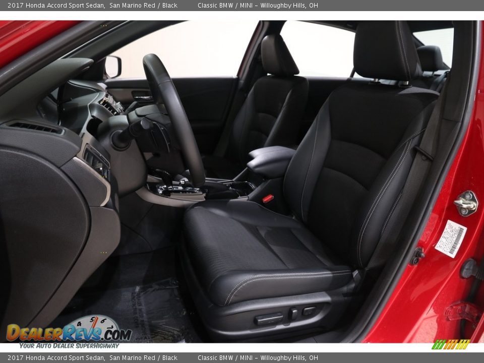 2017 Honda Accord Sport Sedan San Marino Red / Black Photo #5