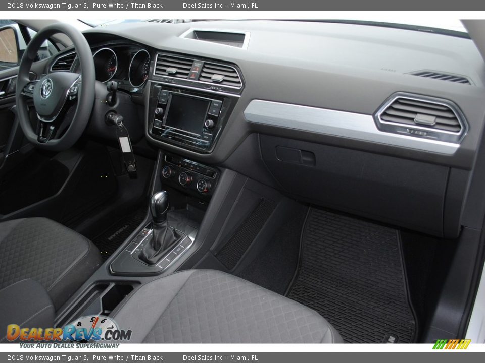 Dashboard of 2018 Volkswagen Tiguan S Photo #16