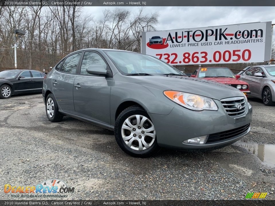 2010 Hyundai Elantra GLS Carbon Gray Mist / Gray Photo #1