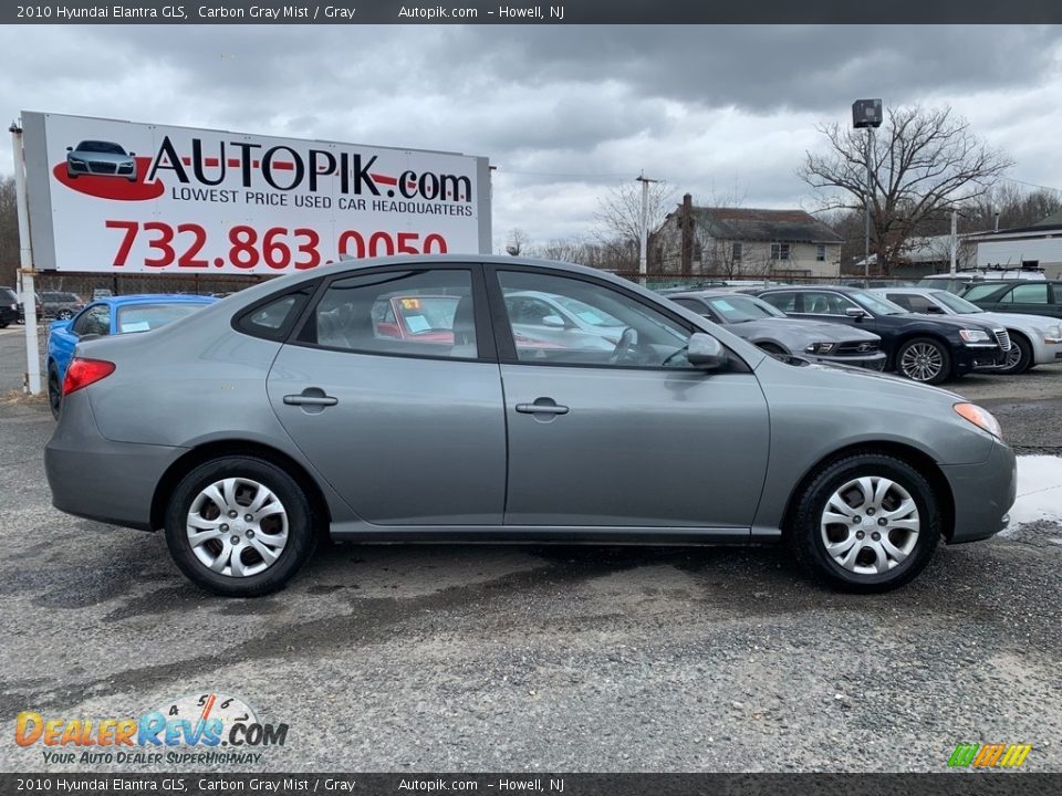 2010 Hyundai Elantra GLS Carbon Gray Mist / Gray Photo #2