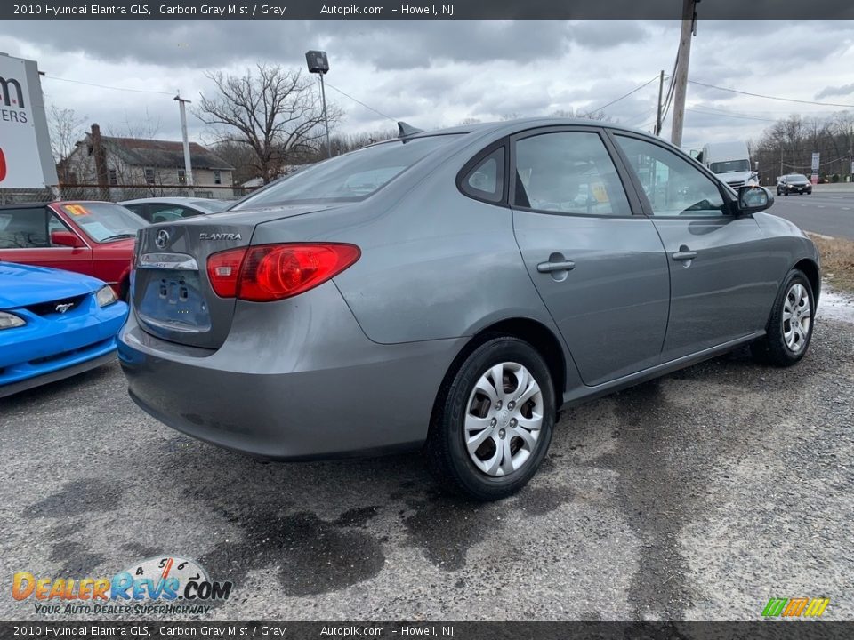 2010 Hyundai Elantra GLS Carbon Gray Mist / Gray Photo #3