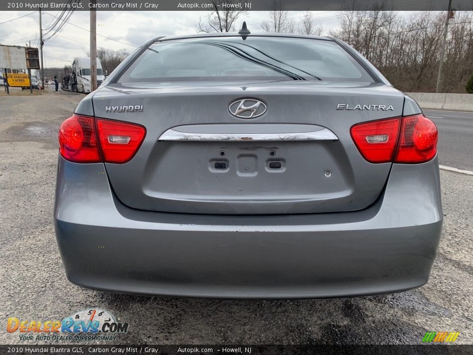 2010 Hyundai Elantra GLS Carbon Gray Mist / Gray Photo #4