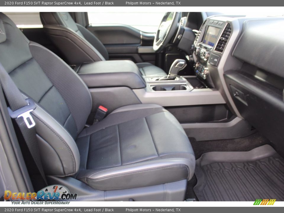Front Seat of 2020 Ford F150 SVT Raptor SuperCrew 4x4 Photo #29