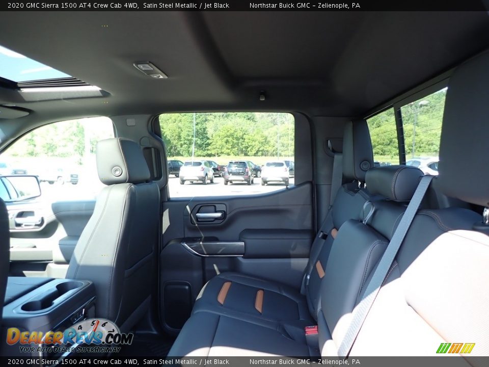 2020 GMC Sierra 1500 AT4 Crew Cab 4WD Satin Steel Metallic / Jet Black Photo #14