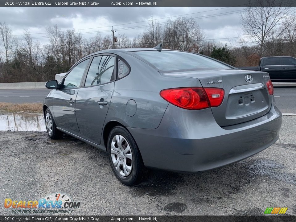 2010 Hyundai Elantra GLS Carbon Gray Mist / Gray Photo #5