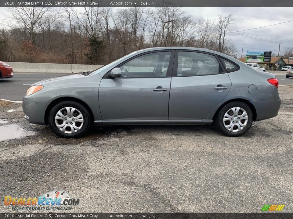 2010 Hyundai Elantra GLS Carbon Gray Mist / Gray Photo #6