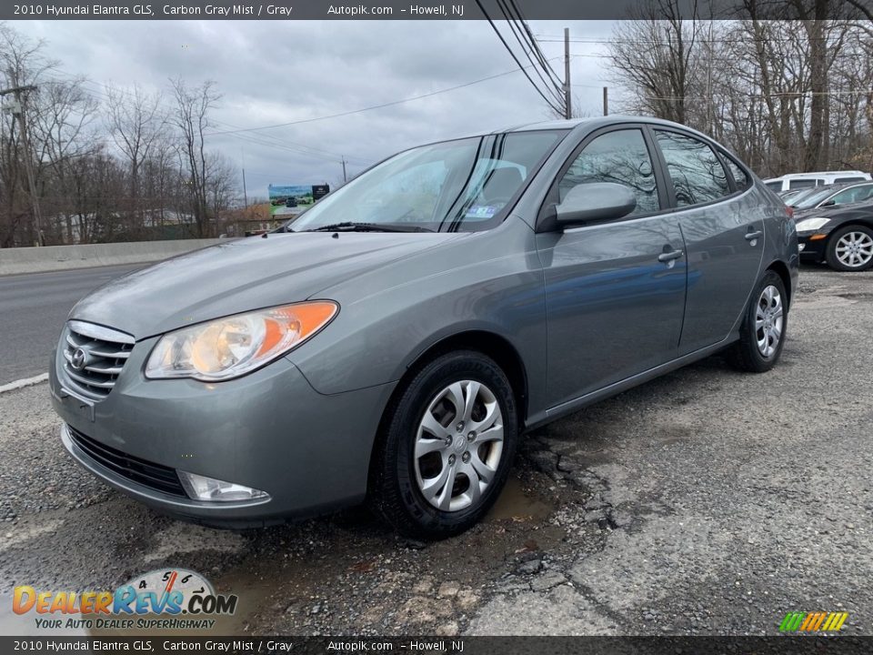 2010 Hyundai Elantra GLS Carbon Gray Mist / Gray Photo #7