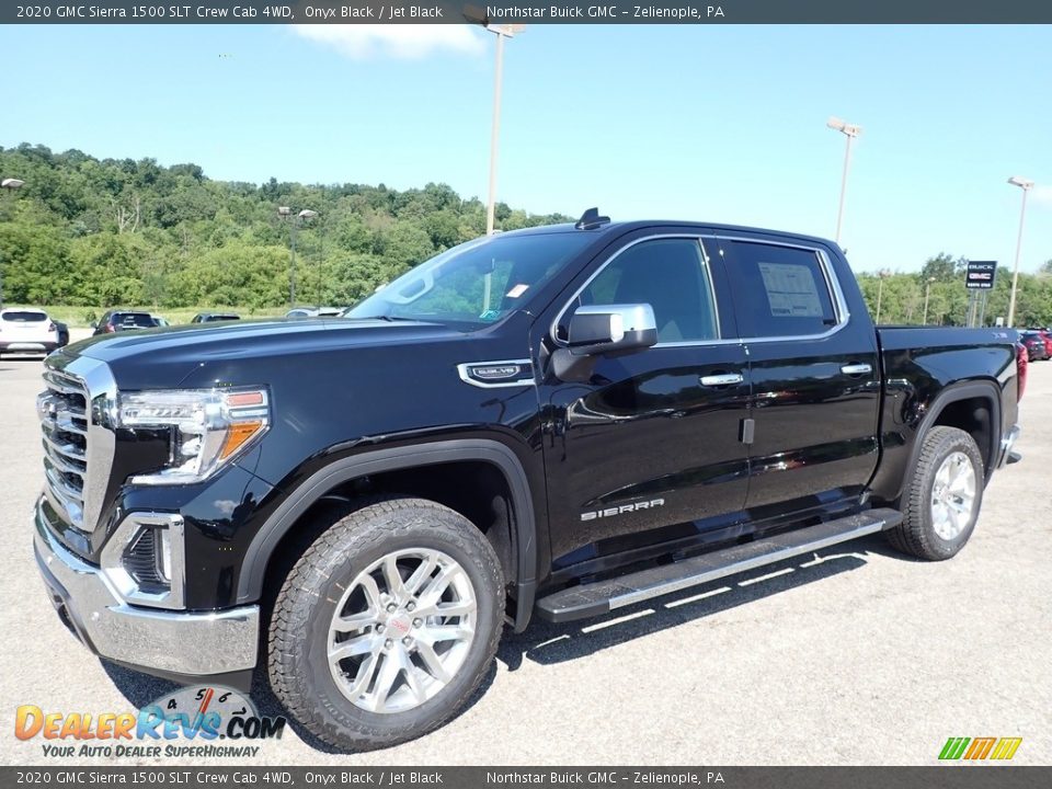 2020 GMC Sierra 1500 SLT Crew Cab 4WD Onyx Black / Jet Black Photo #1