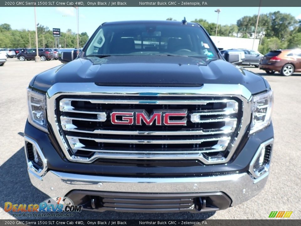 2020 GMC Sierra 1500 SLT Crew Cab 4WD Onyx Black / Jet Black Photo #2