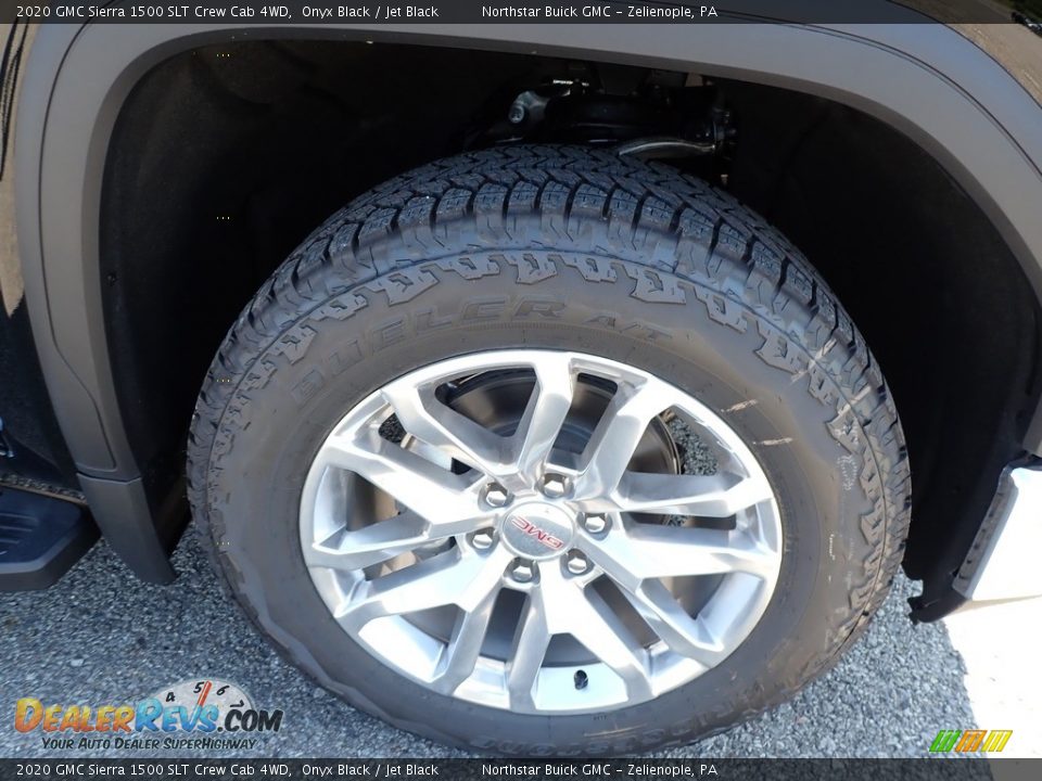 2020 GMC Sierra 1500 SLT Crew Cab 4WD Onyx Black / Jet Black Photo #10