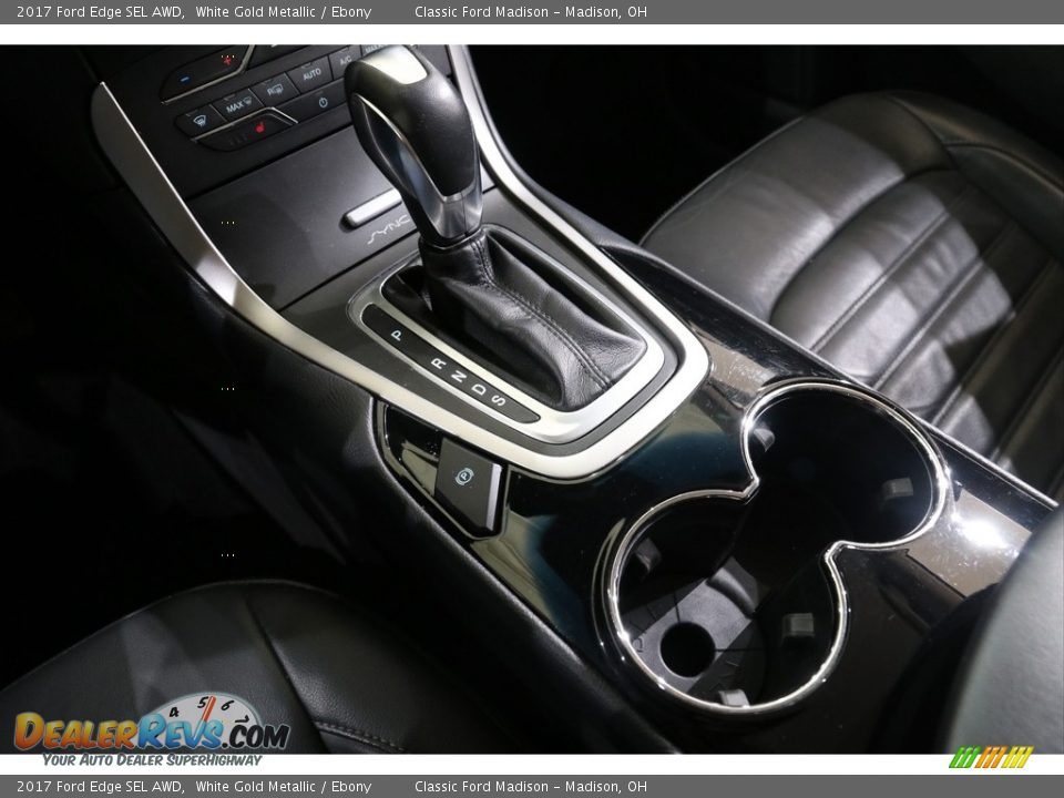 2017 Ford Edge SEL AWD White Gold Metallic / Ebony Photo #14