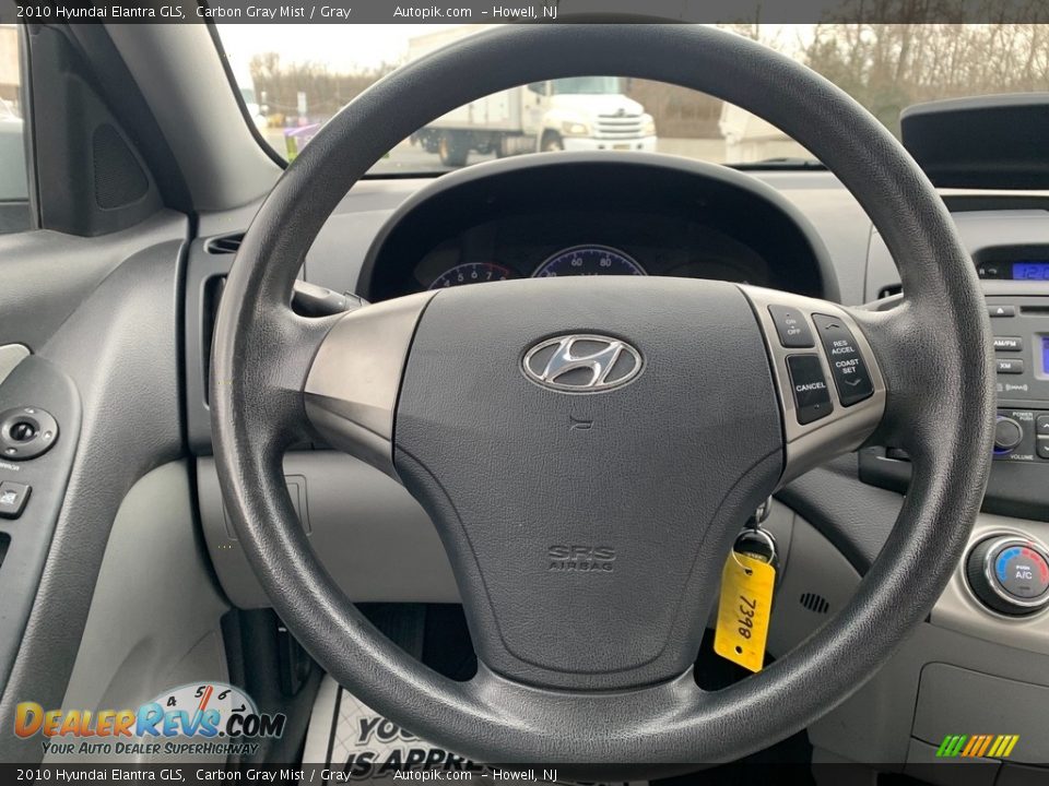 2010 Hyundai Elantra GLS Carbon Gray Mist / Gray Photo #20