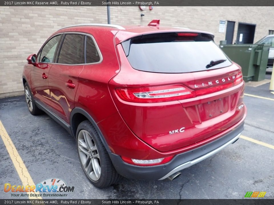 2017 Lincoln MKC Reserve AWD Ruby Red / Ebony Photo #2