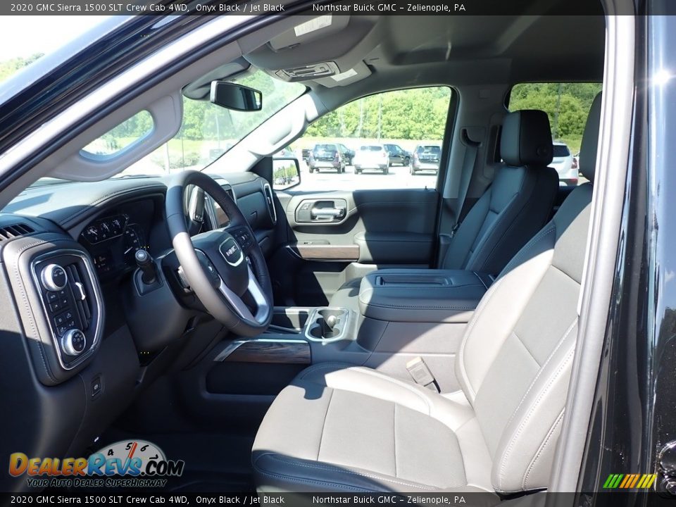 2020 GMC Sierra 1500 SLT Crew Cab 4WD Onyx Black / Jet Black Photo #14