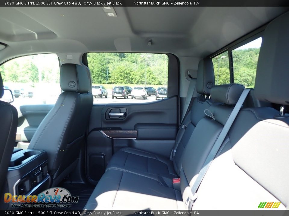 2020 GMC Sierra 1500 SLT Crew Cab 4WD Onyx Black / Jet Black Photo #15