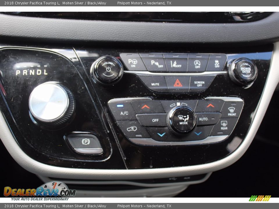 2018 Chrysler Pacifica Touring L Molten Silver / Black/Alloy Photo #21